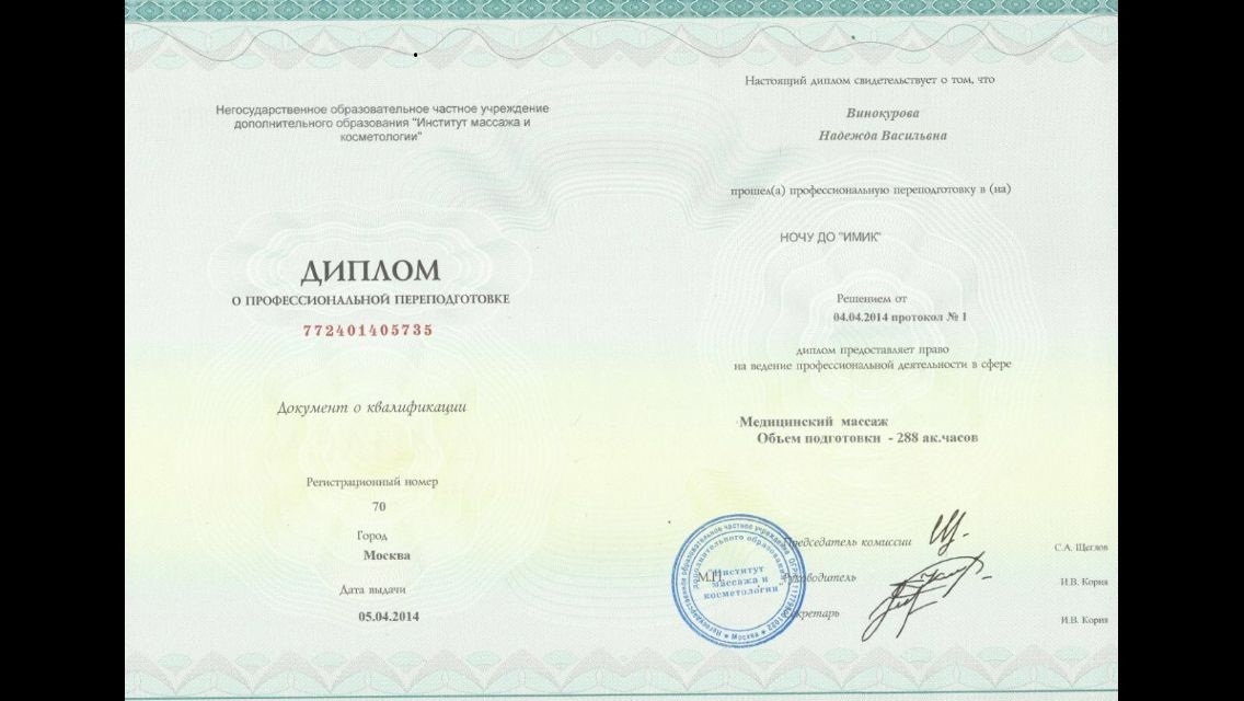 Массажист Надя по адресу  - Massag24.ru 